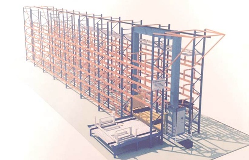 轉(zhuǎn)向架大部件自動(dòng)化立體存儲(chǔ)庫(kù)